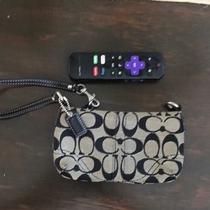 Coach wristlet